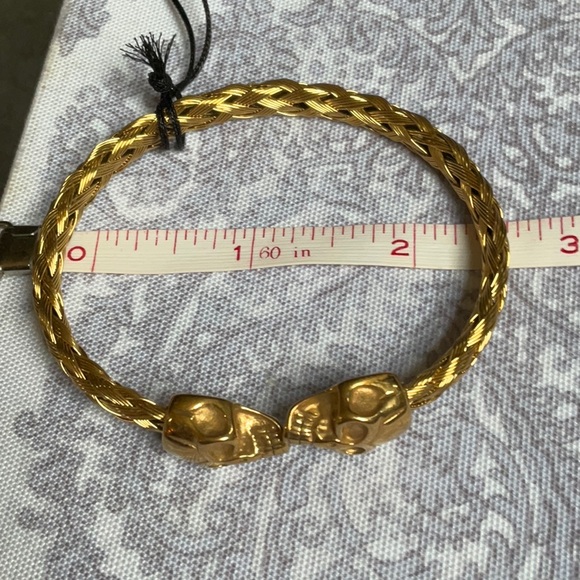 EyeCandy Men’s Collection Skull Bracelet - Picture 5 of 5